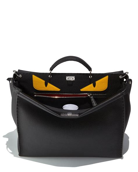 fendi peekaboo monster eyes|fendi peekaboo regular size.